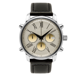 Classic Chrono Black Leather
