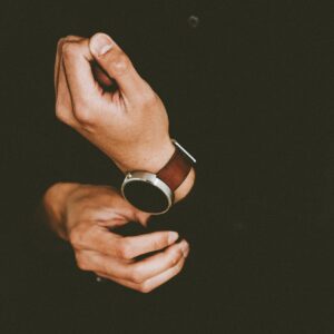 Watch Strap Leather Brown