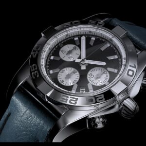 Watch Strap Silicone Black